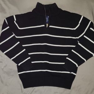 Quarter zip pullover sweater